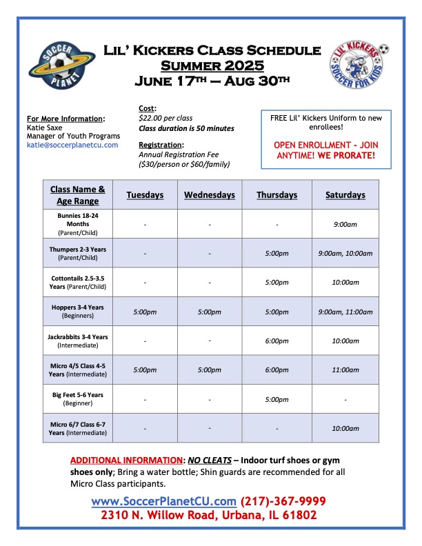 LK Flyer - Summer Season 2025 - REVISED