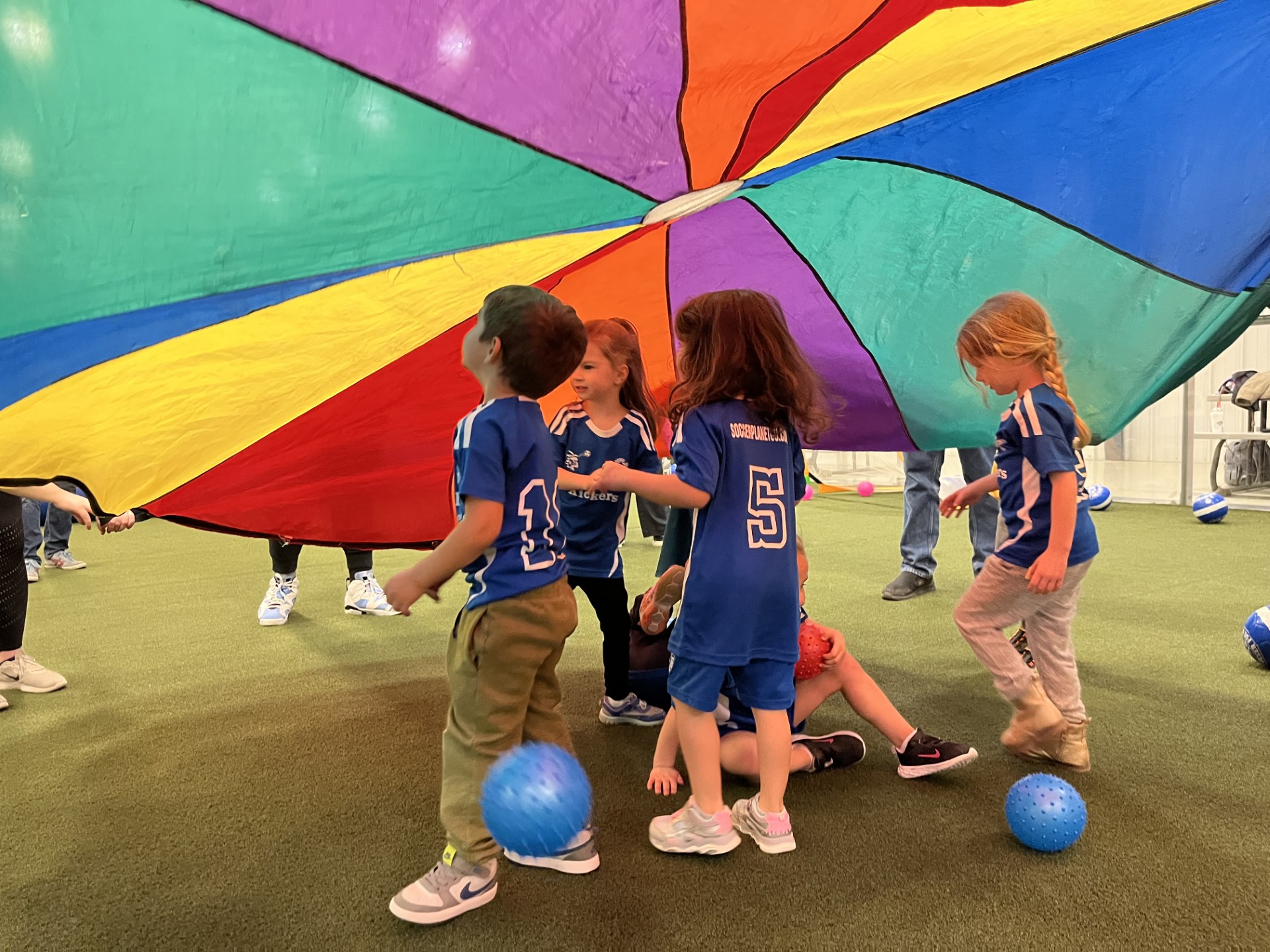 Parachute fun